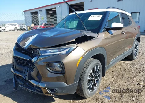 2021 Chevrolet Trailblazer Awd Activ z USA, uszkodzony, nr VIN KL79MSSL1MB128804